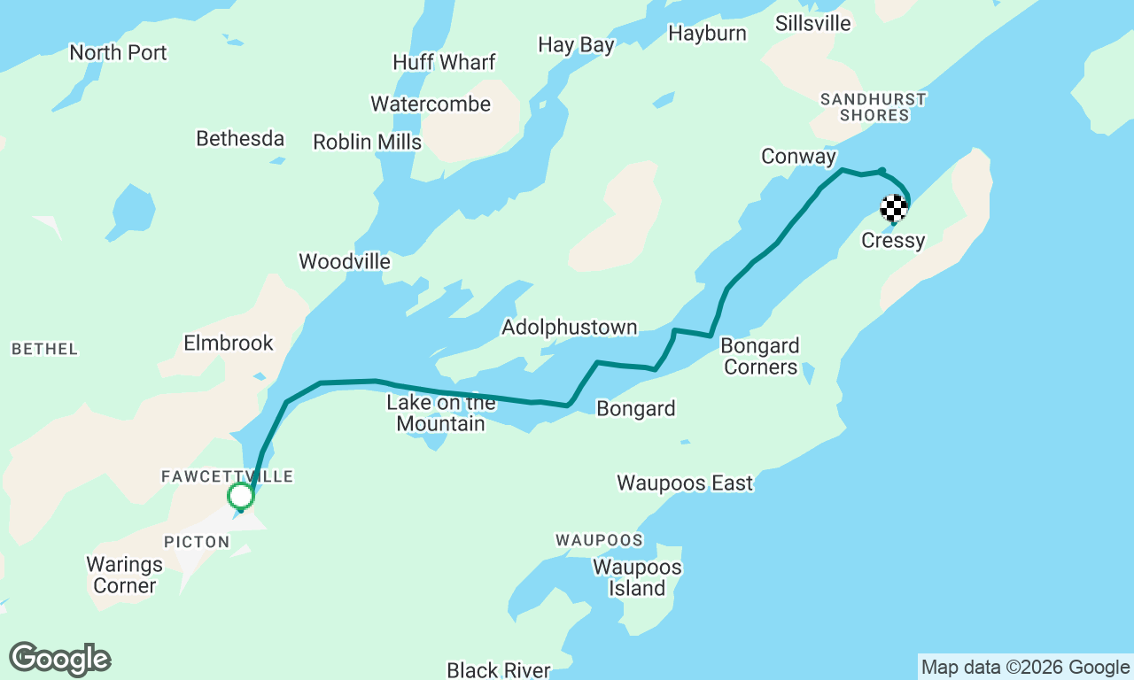 Voyage map