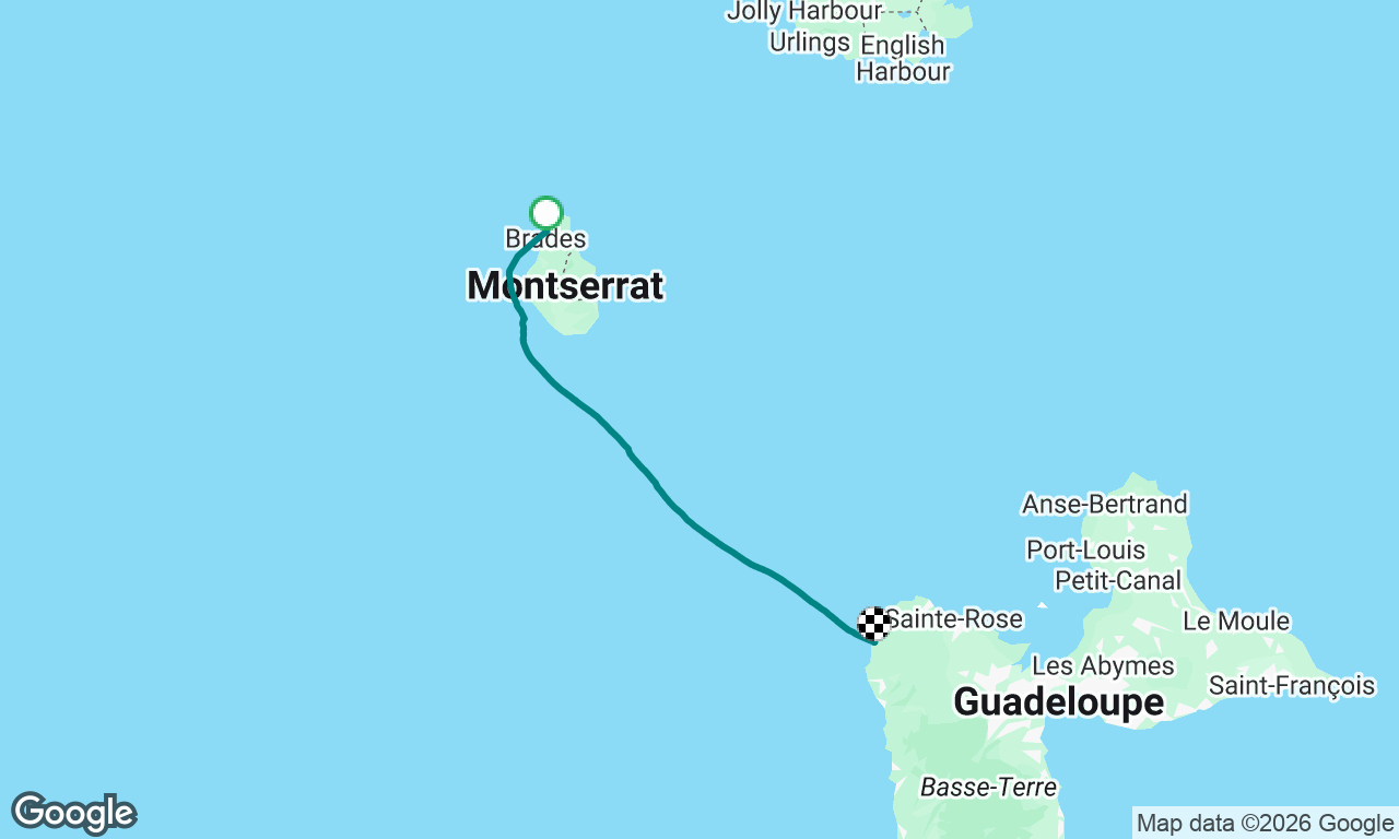 Voyage map