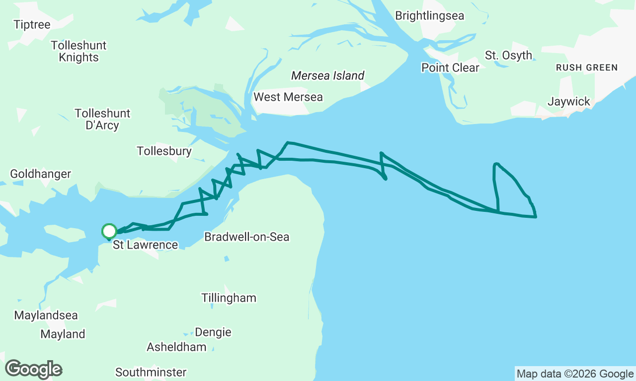 20kn sail to Eagle and back to MSC