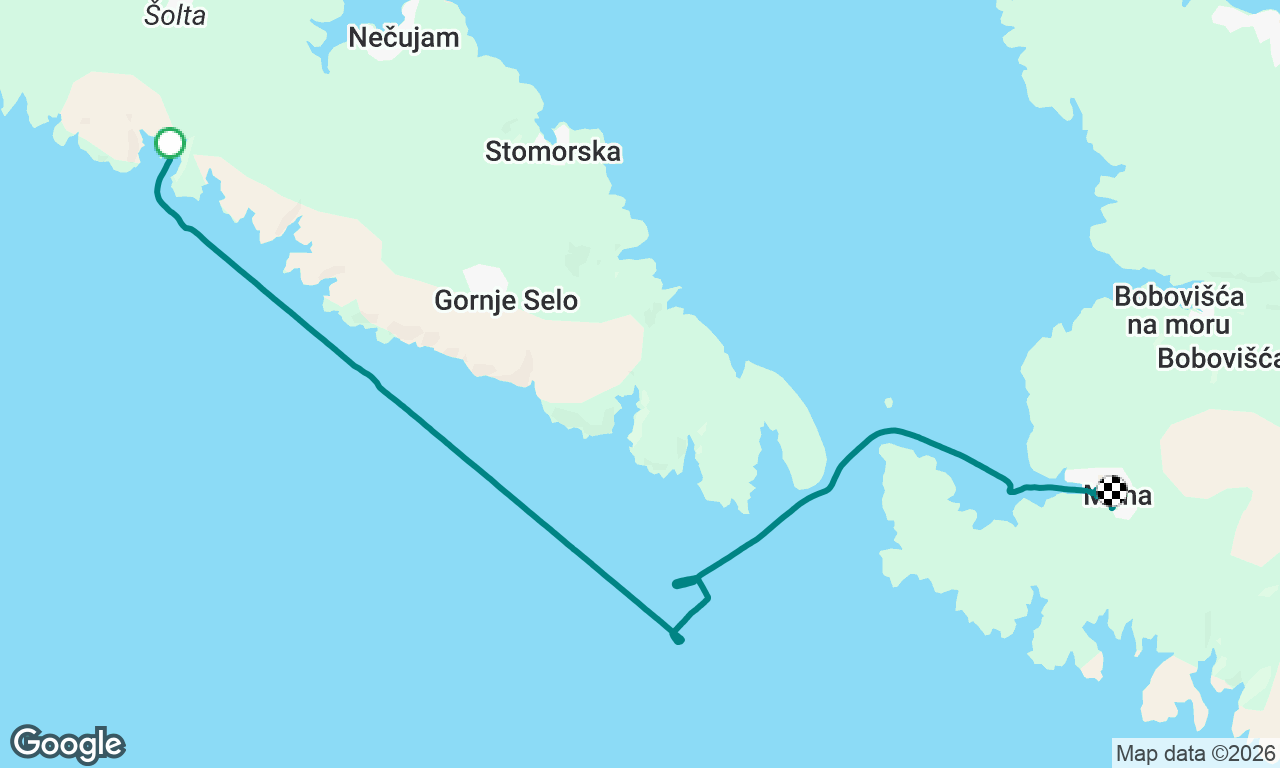 Voyage map