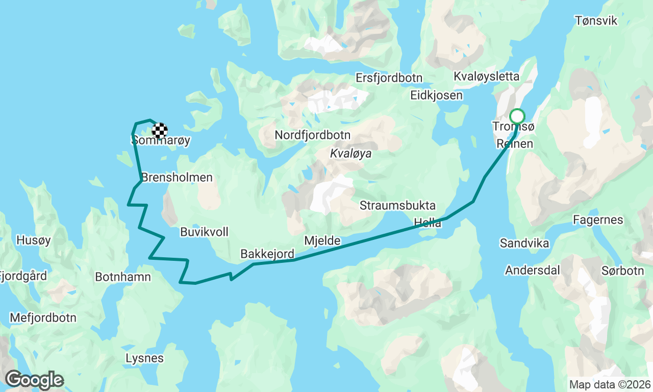 Voyage map