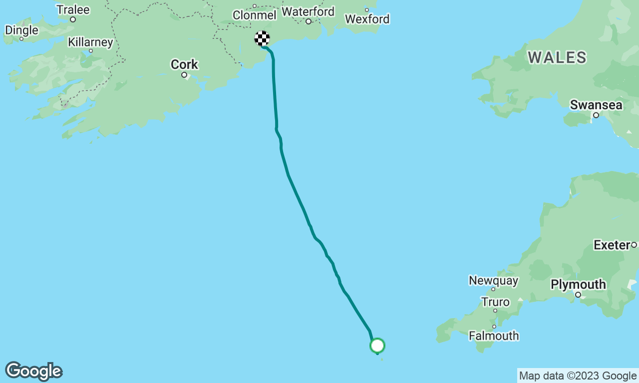 Isles of Scilly to Dungarvan