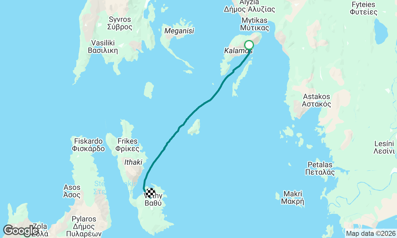 Voyage map