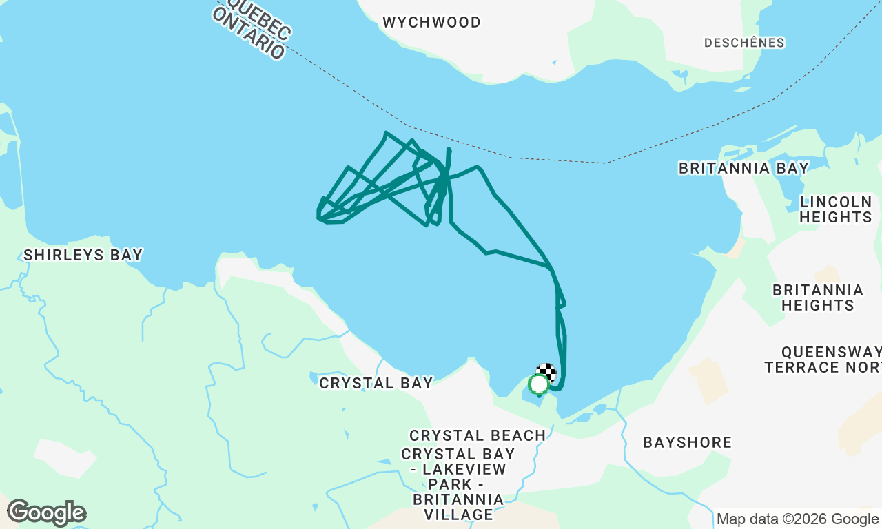 Voyage map