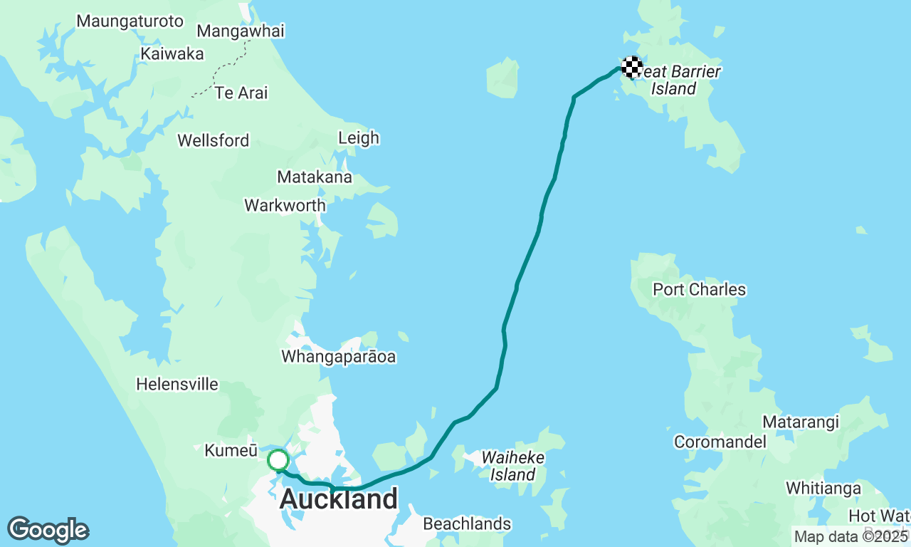 Hobsonville Marina to Great Barrier Island 