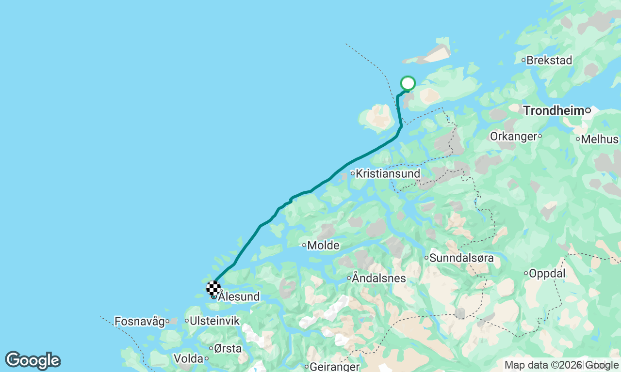 Voyage map