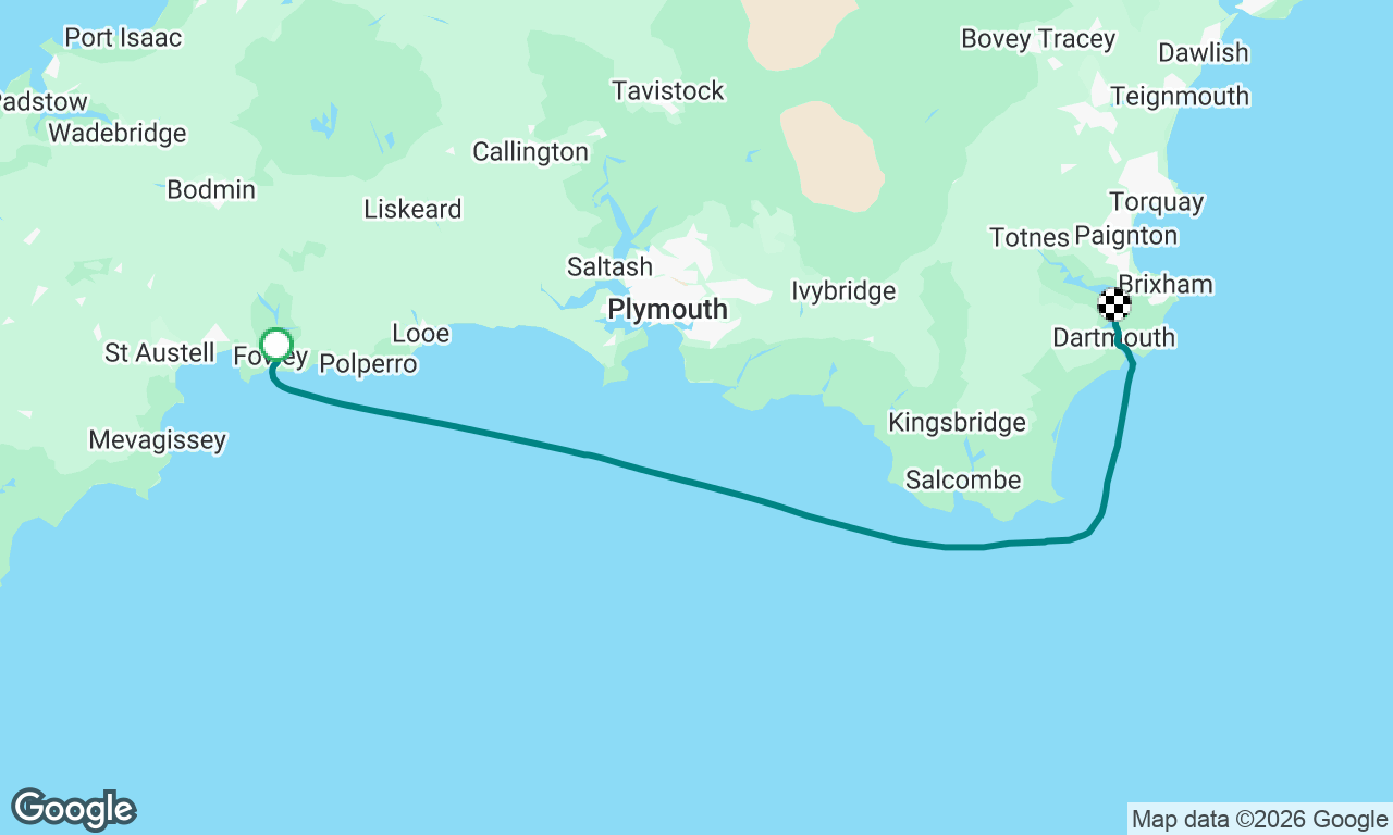 Fowey to Dartmouth