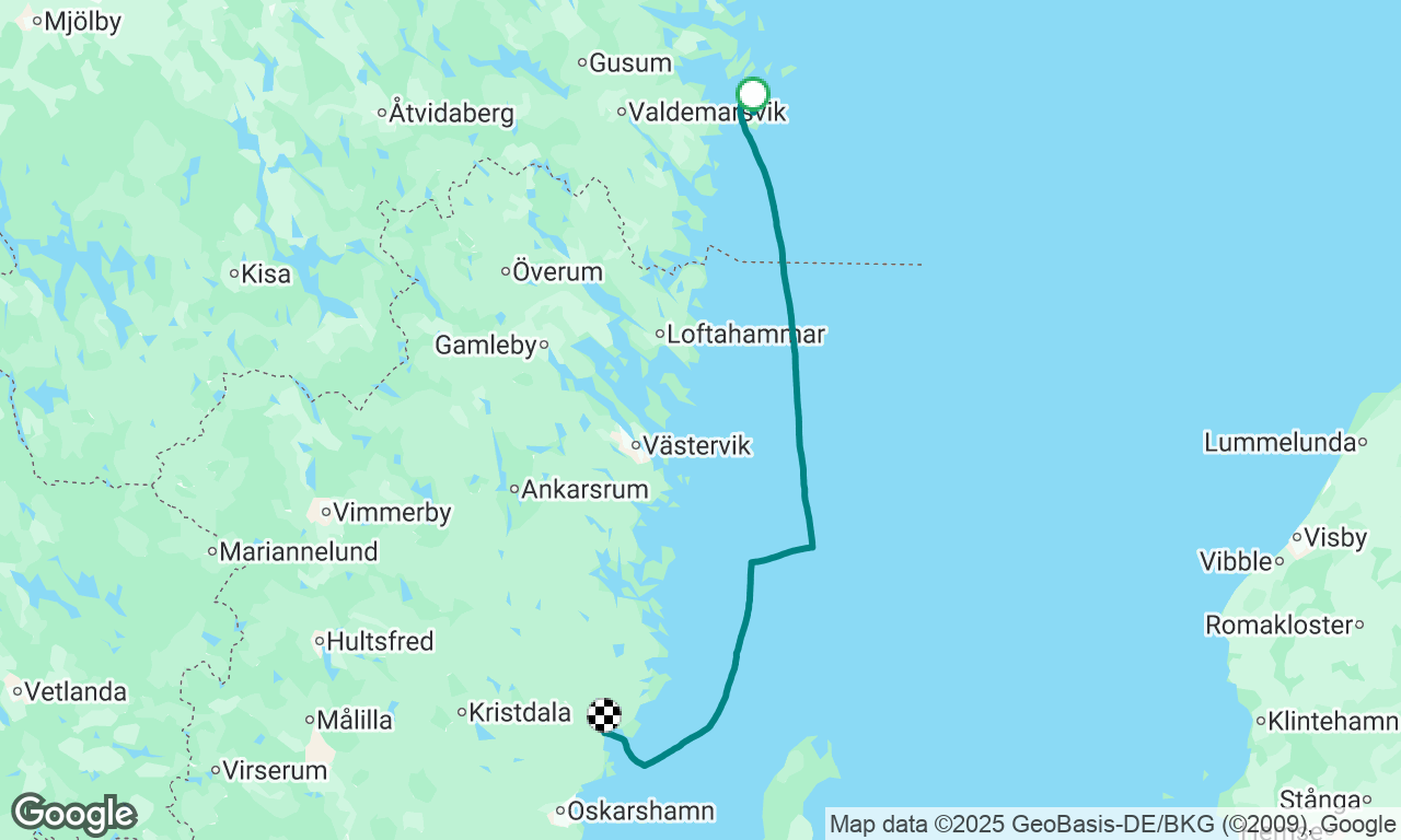 Slörar söderut
