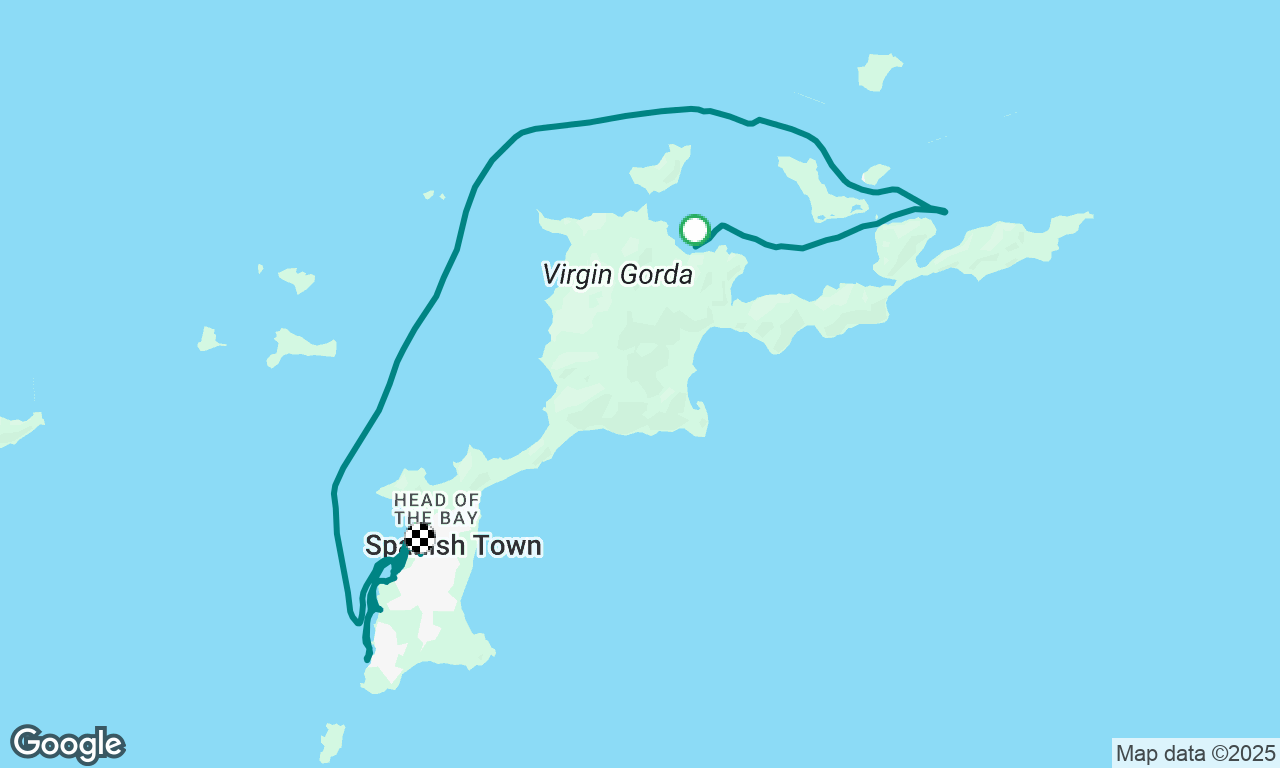 Leverick to Spanish Town —scenic route
