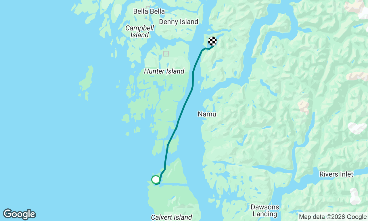 Voyage map