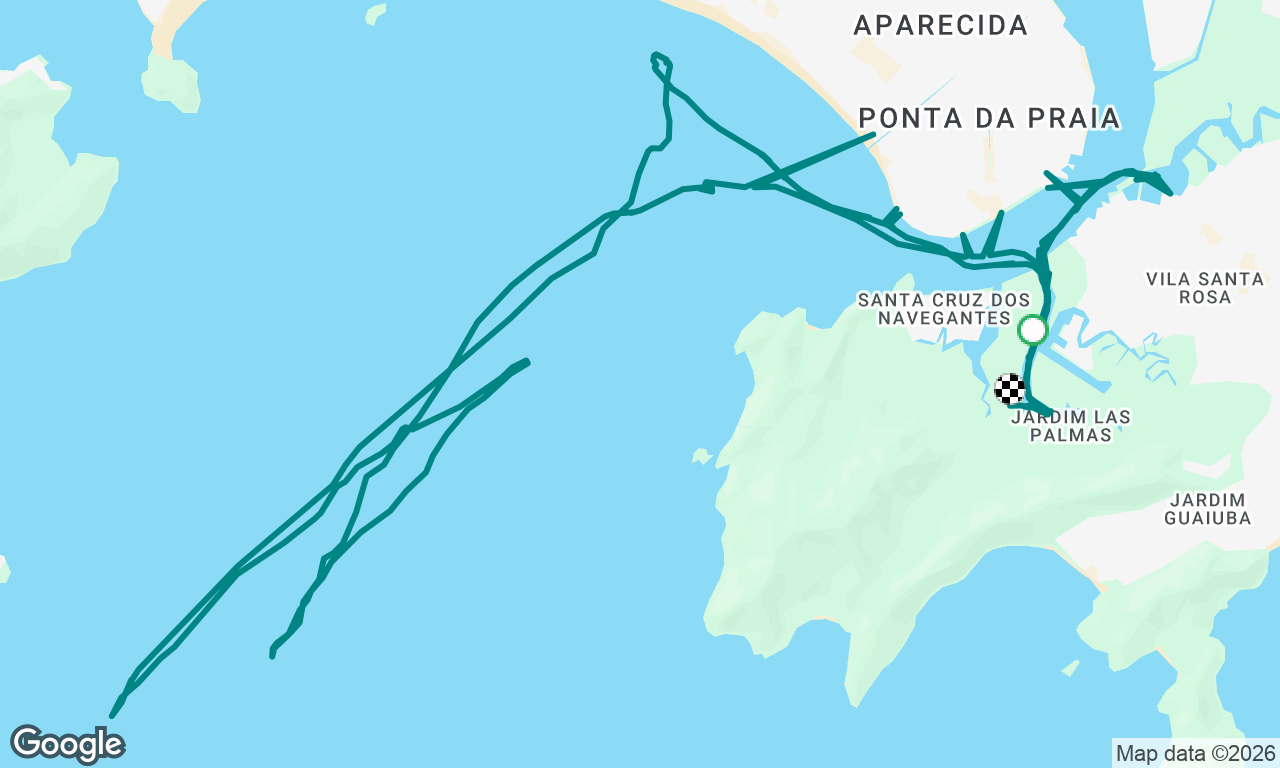 Voyage map