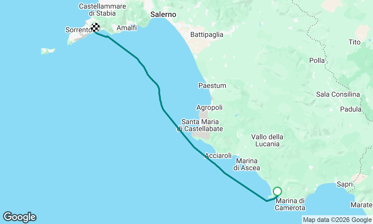 Voyage map