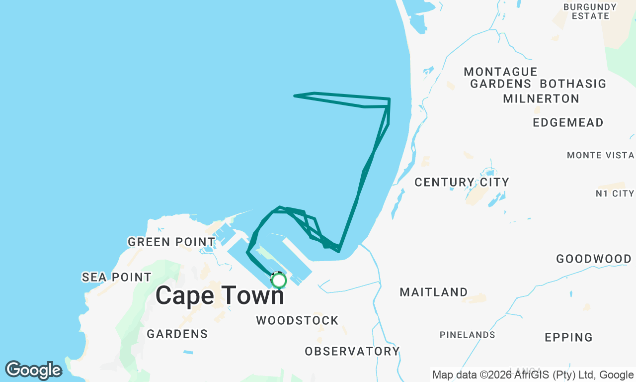 Voyage map