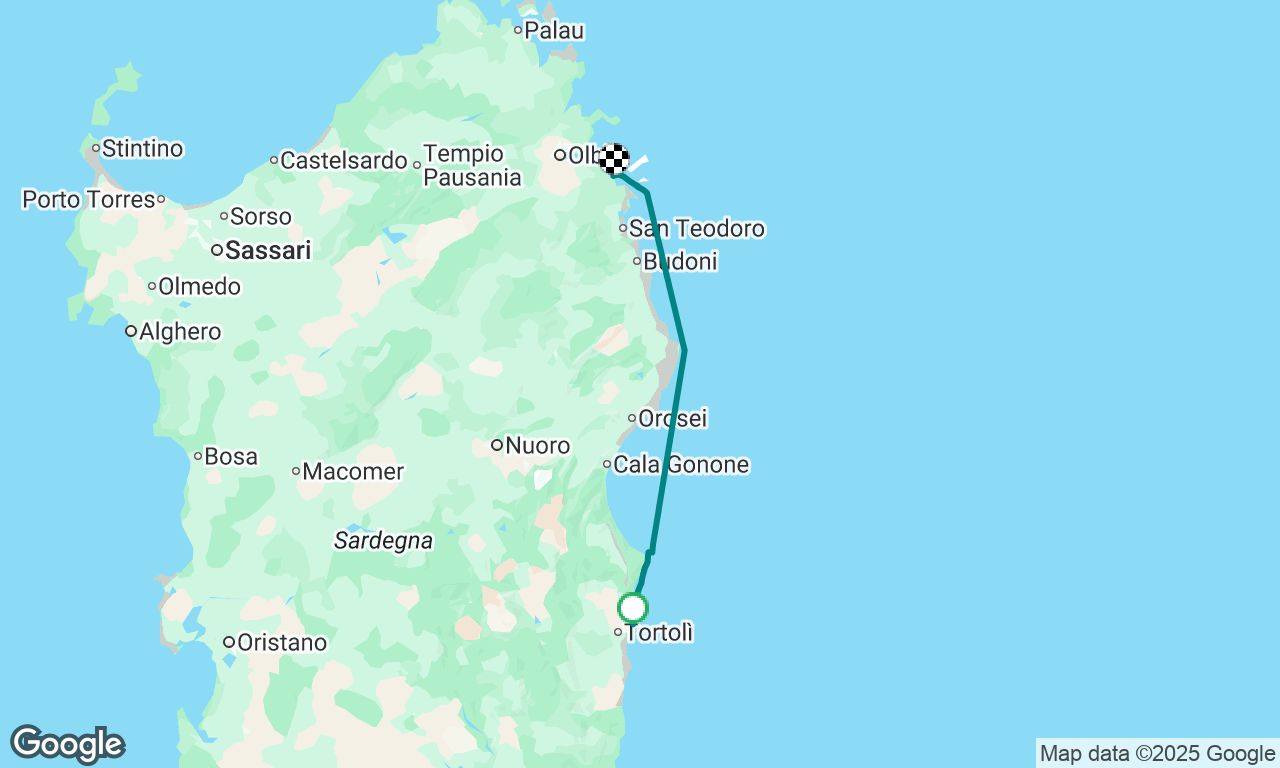 Arbatax -> Porto San Paolo