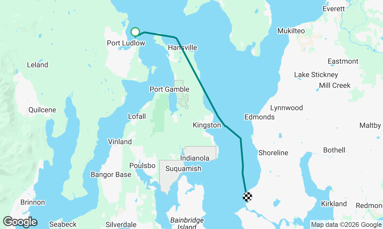 San Juan’s - 2025
Port Ludlow  > Seattle
