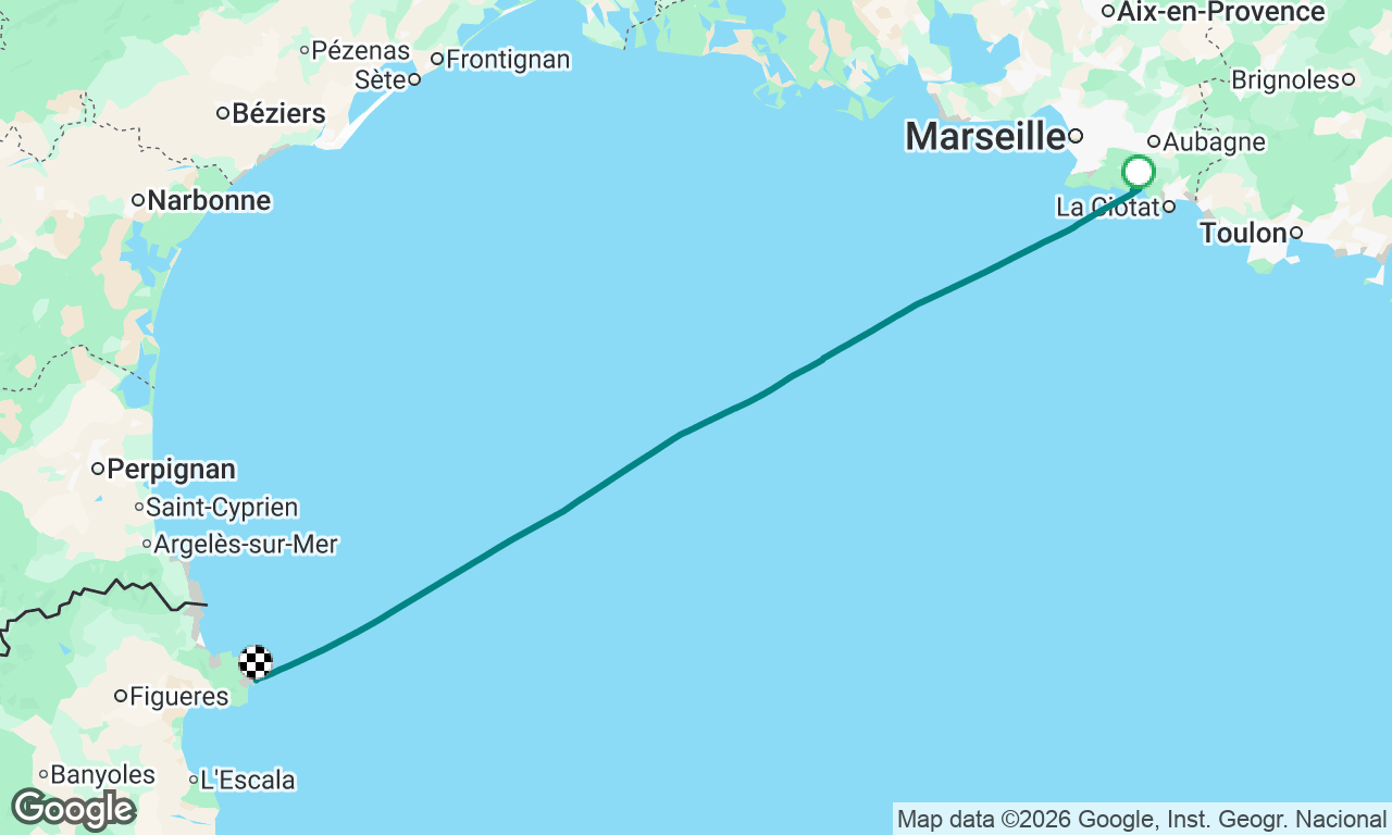 Voyage map