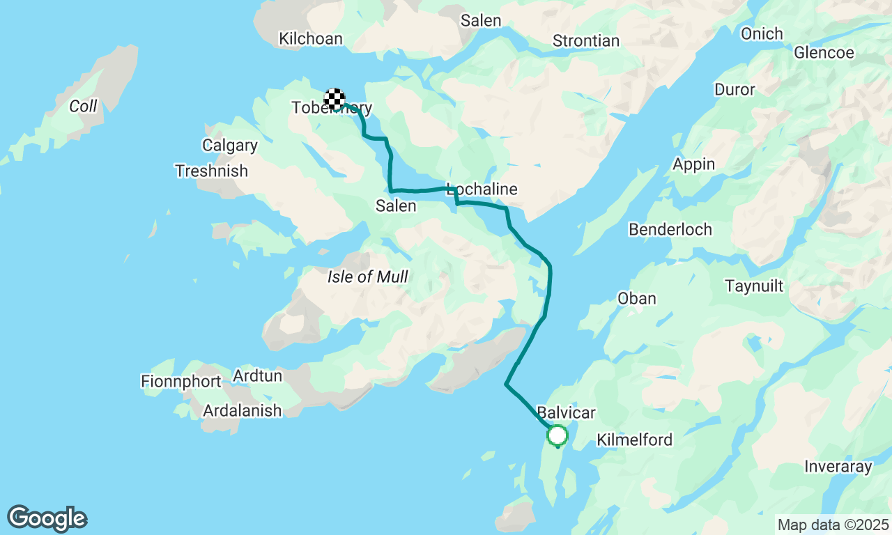 Tosa Beag to Tobarmory