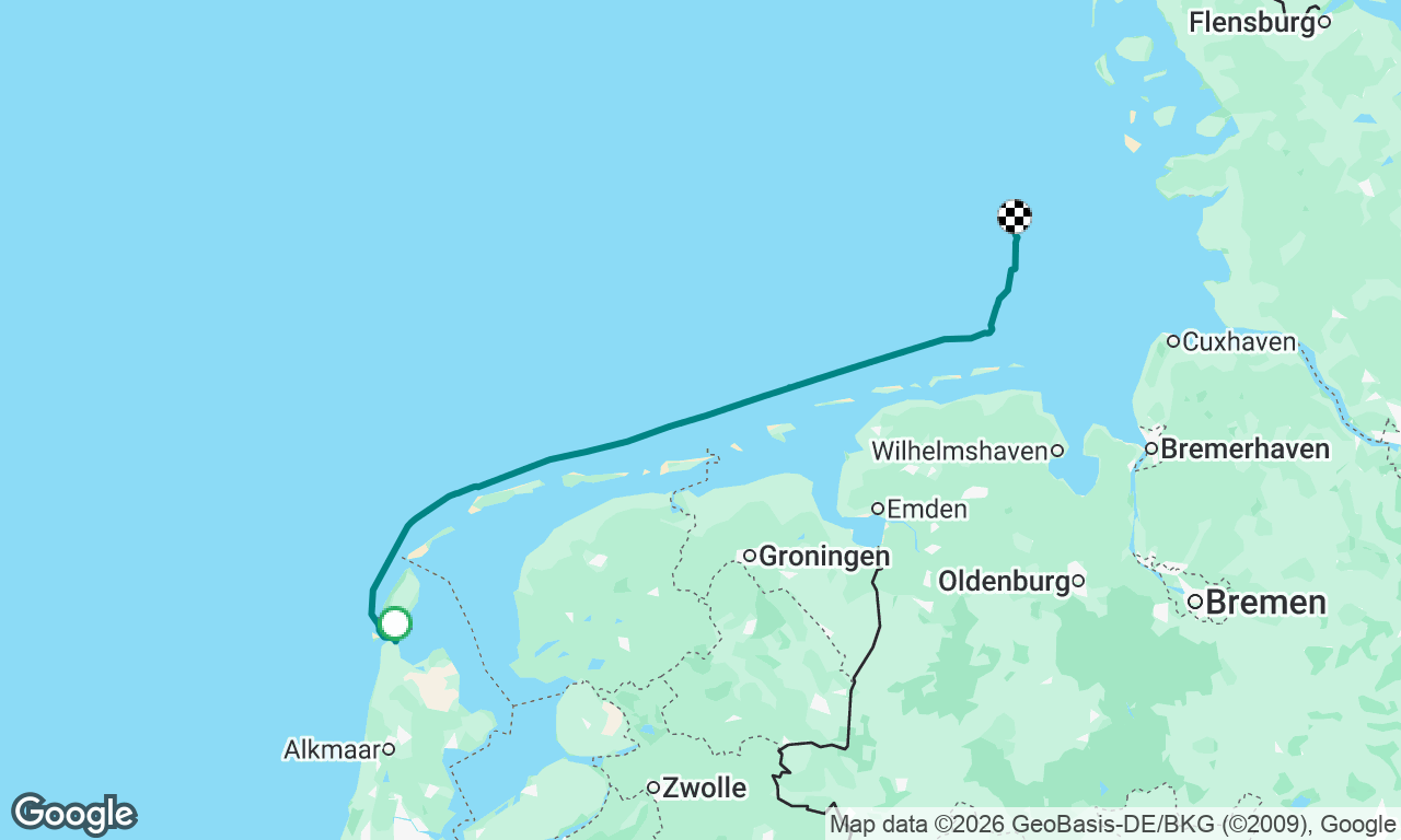 Transit to the Baltic Leg 4: to Helgoland 🇩🇪