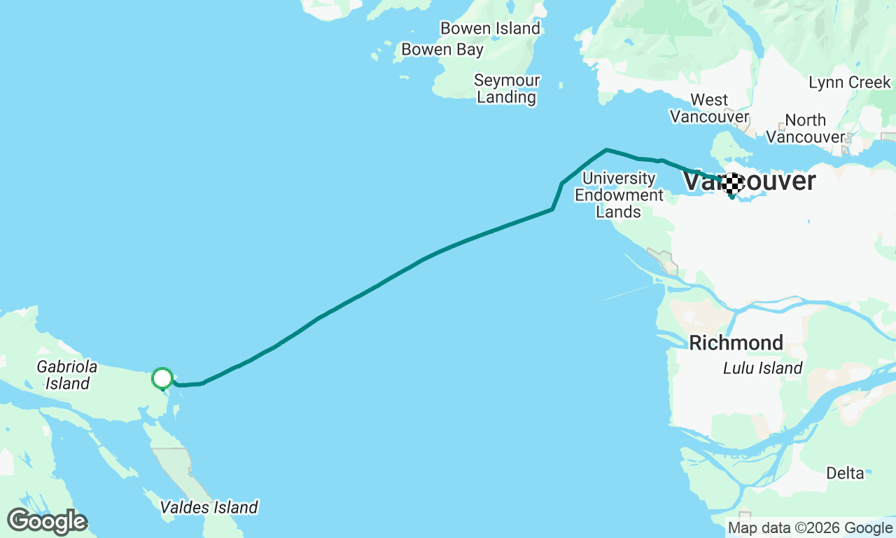 Finishing 5 days in Gulf Islands, Intermediate Cruising and ICC course