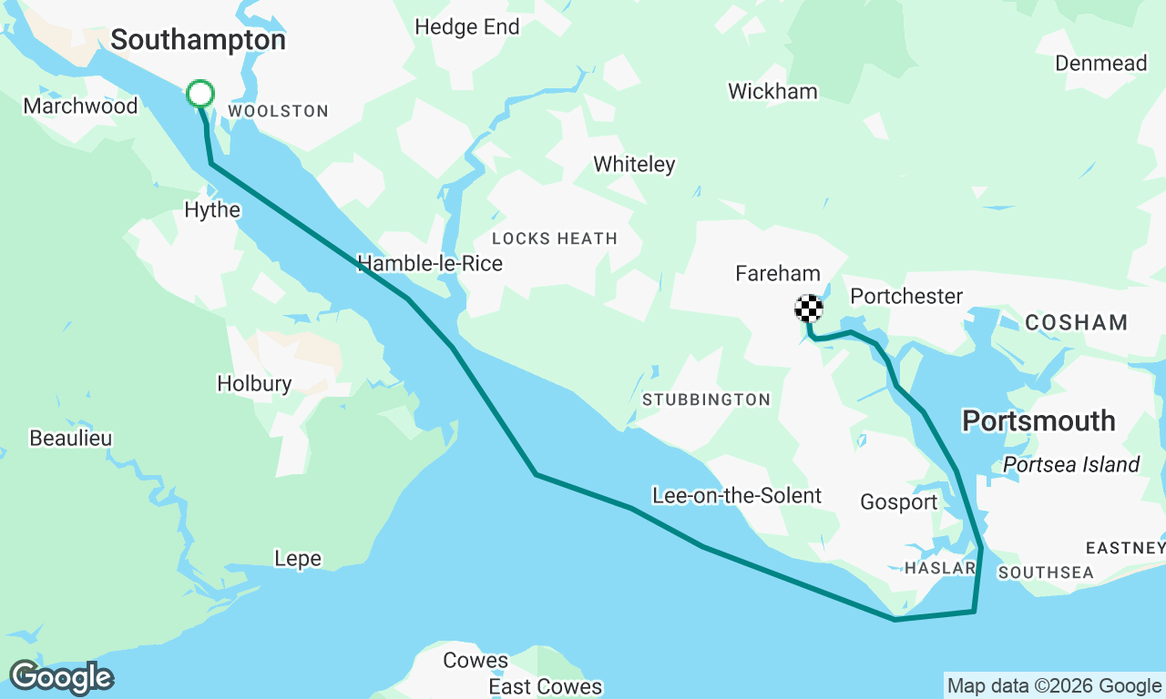 Voyage map