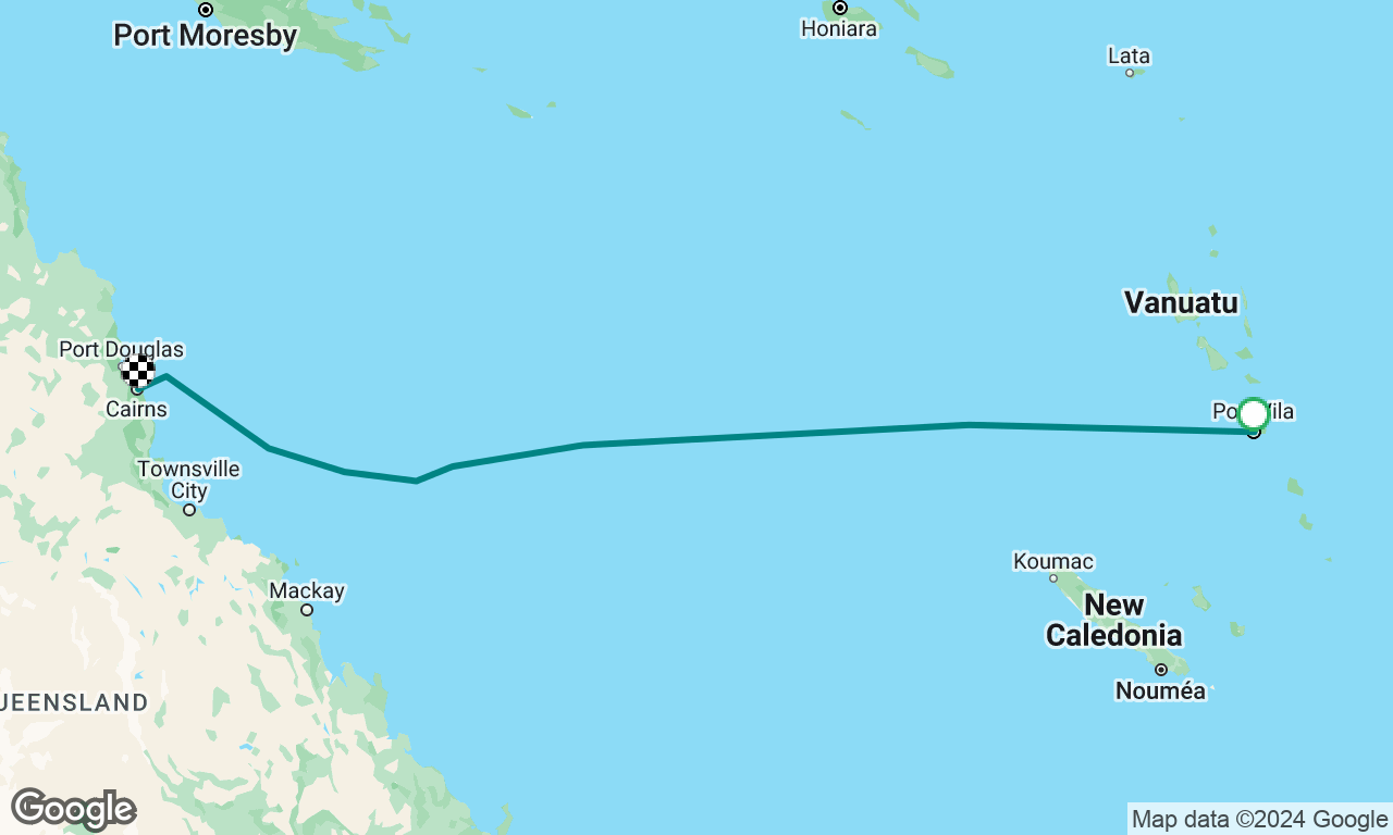 Vanuatu to Cairns