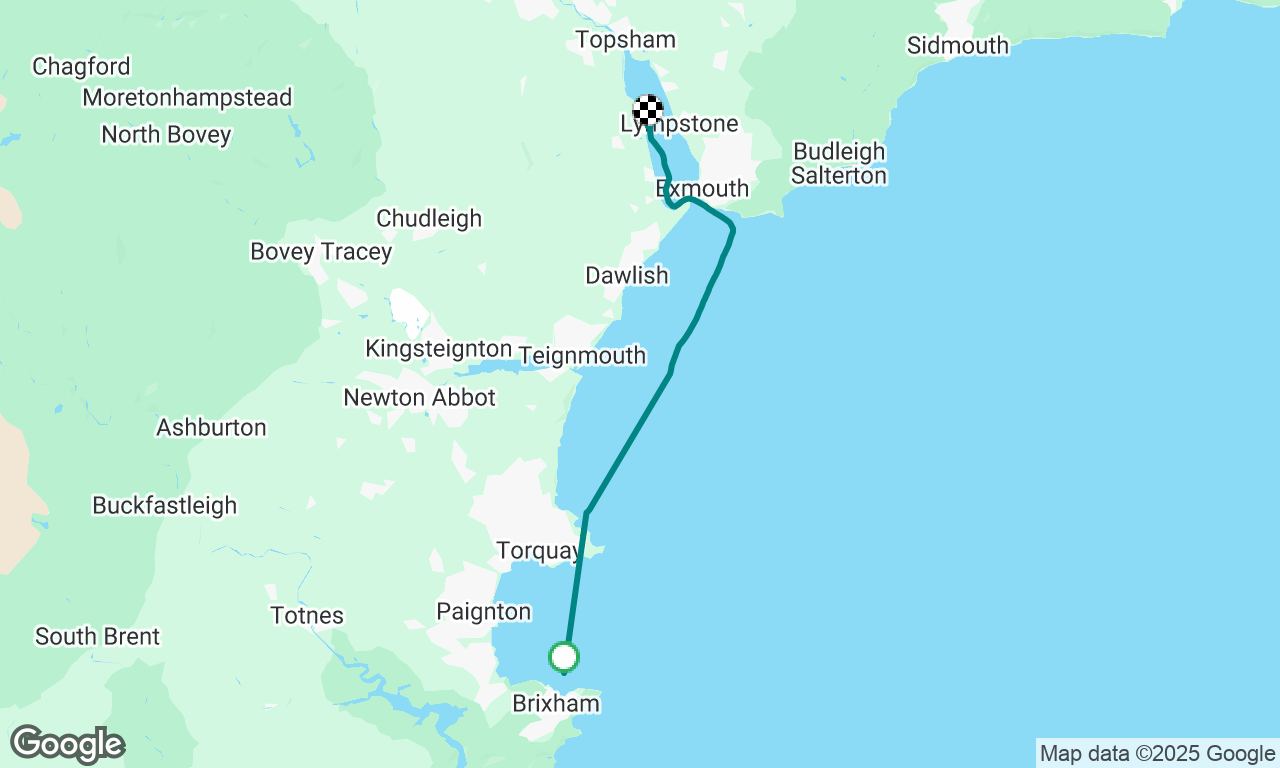 Return from Brixham