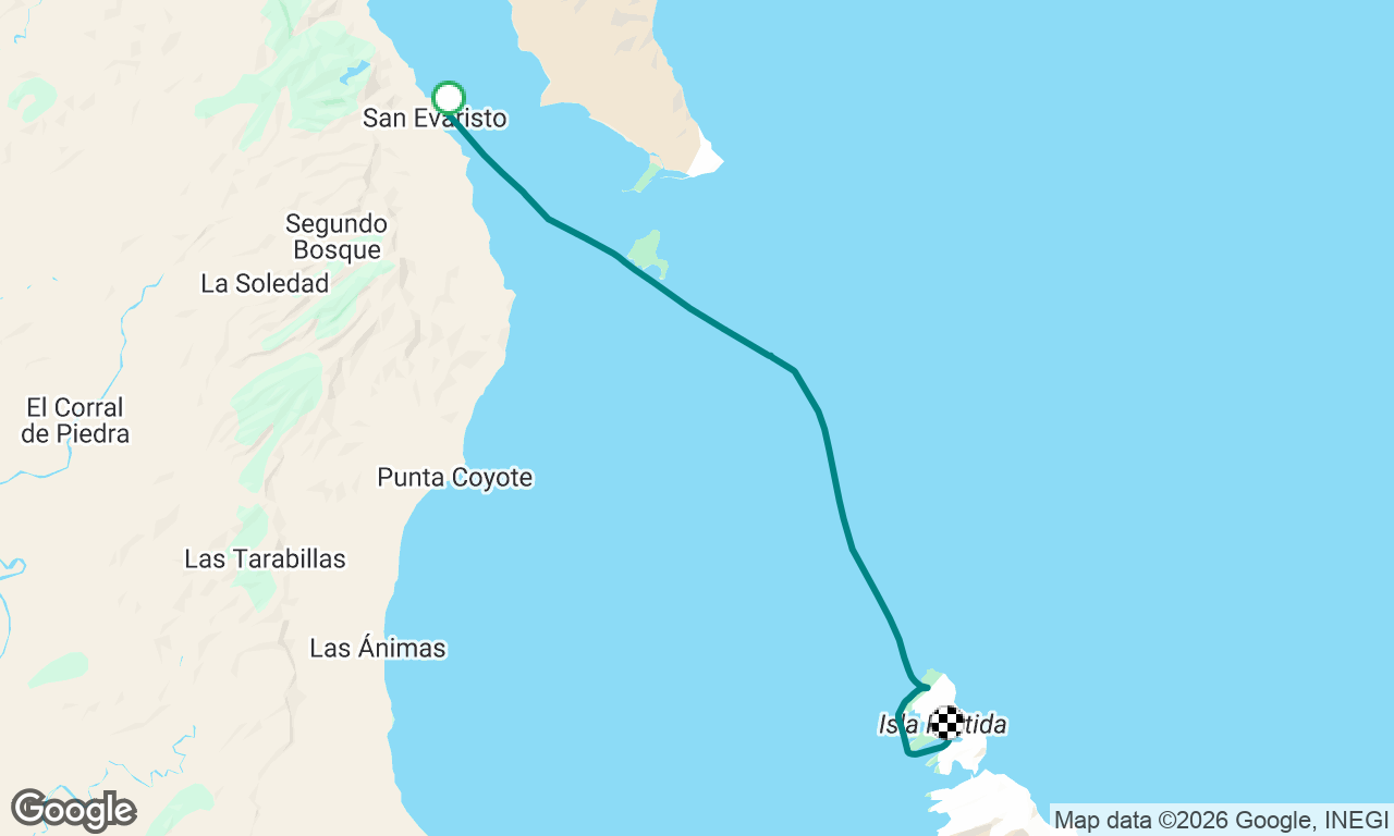 Voyage map