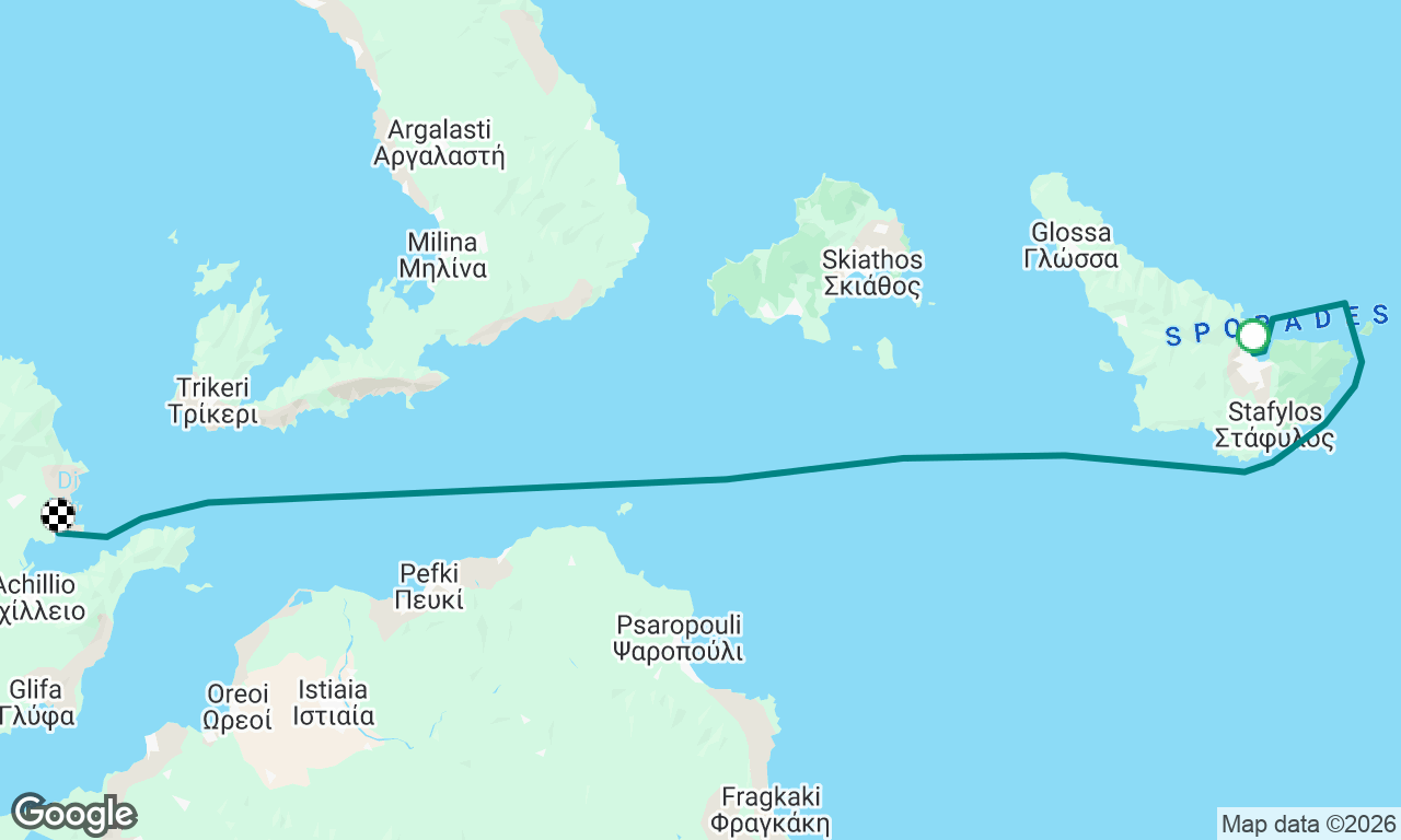 Voyage map