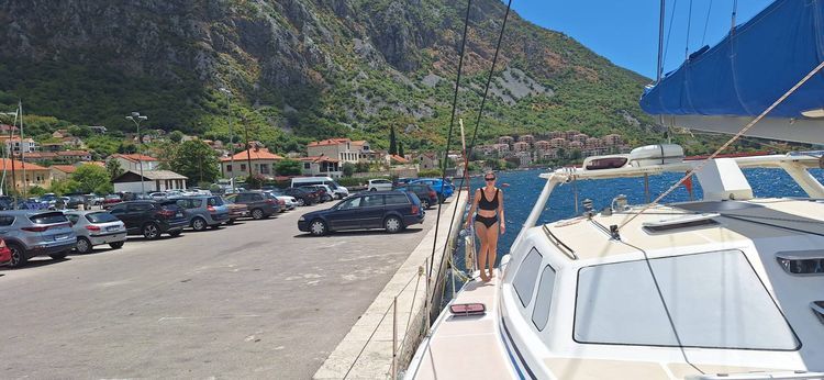 Voyage photo from Risan back to Kotor for the night !