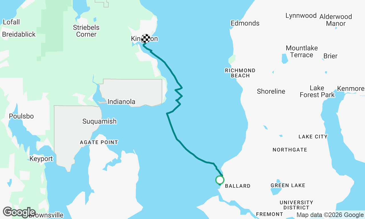 Kingston Pizza Quest, big boat version with wind