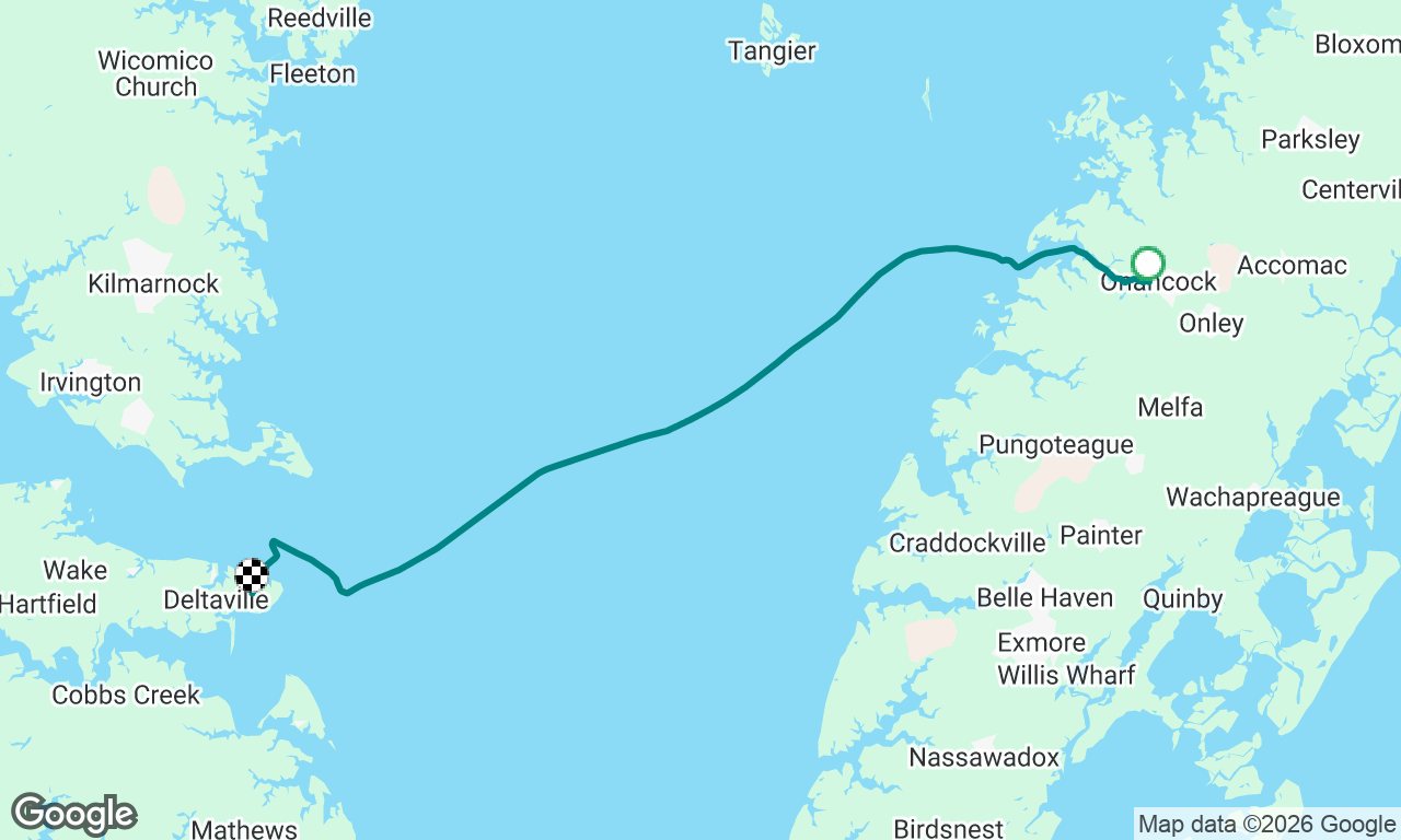 Onancock -> Deltaville