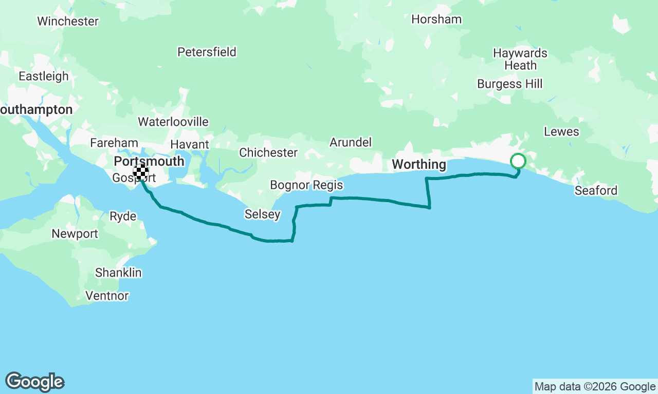 Brighton to Portsmouth