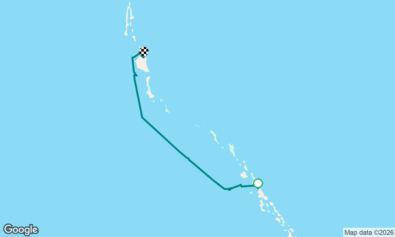 Voyage map