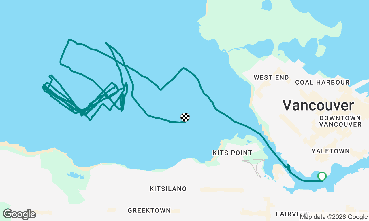 Voyage map