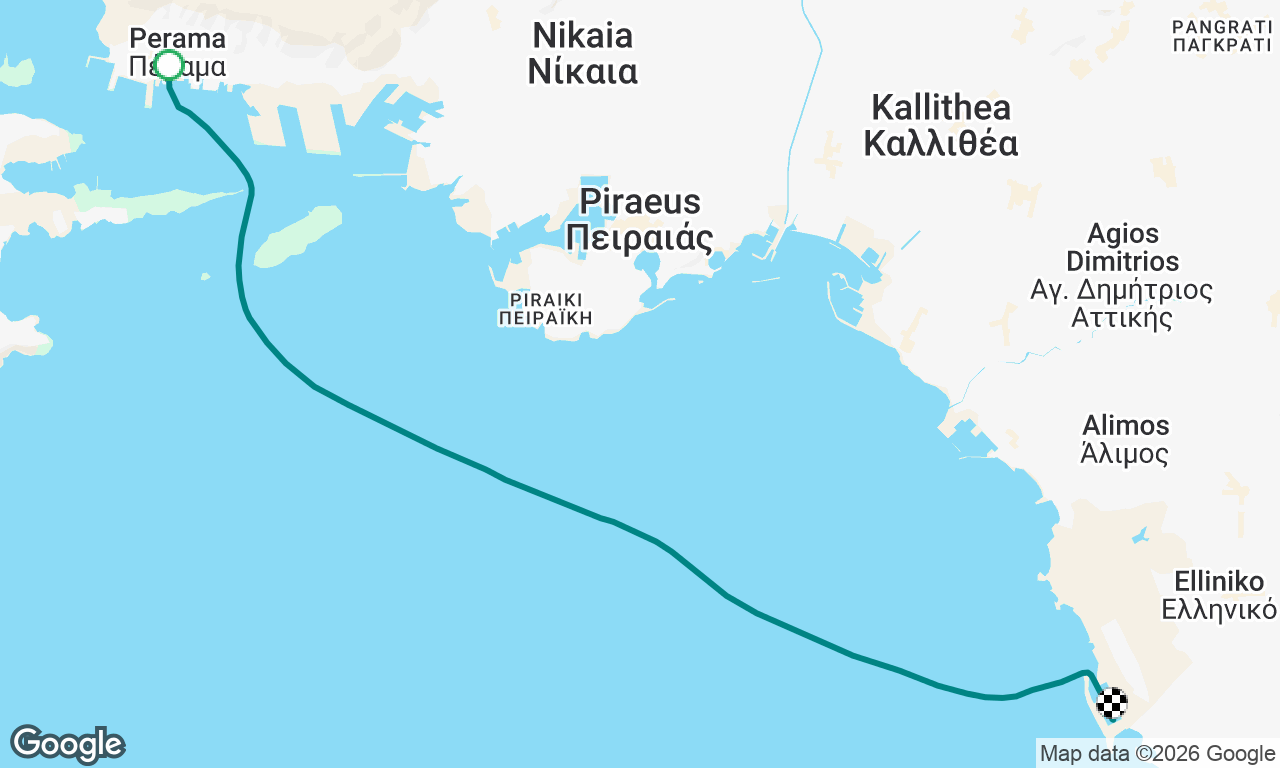 Voyage map