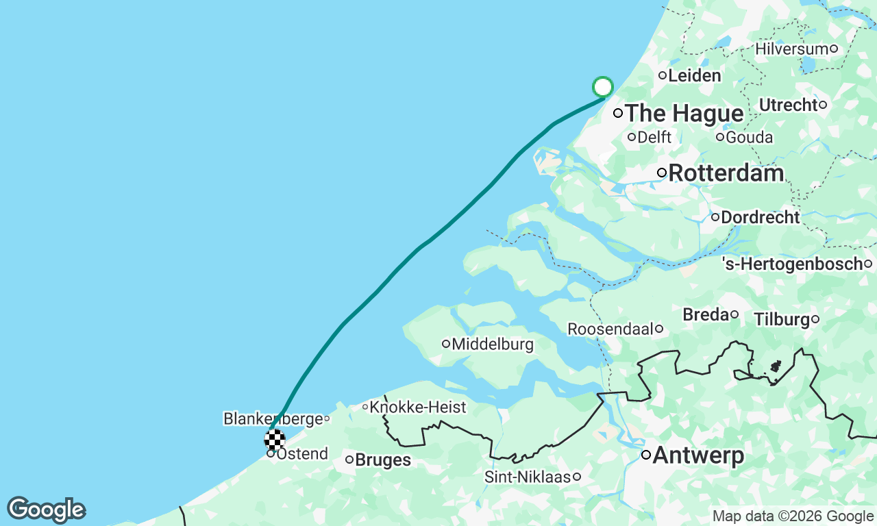 Voyage map