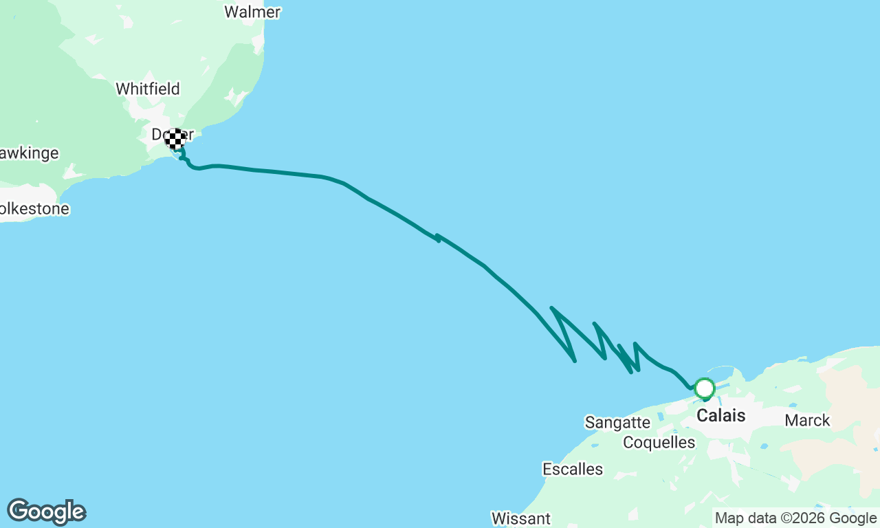 Voyage map