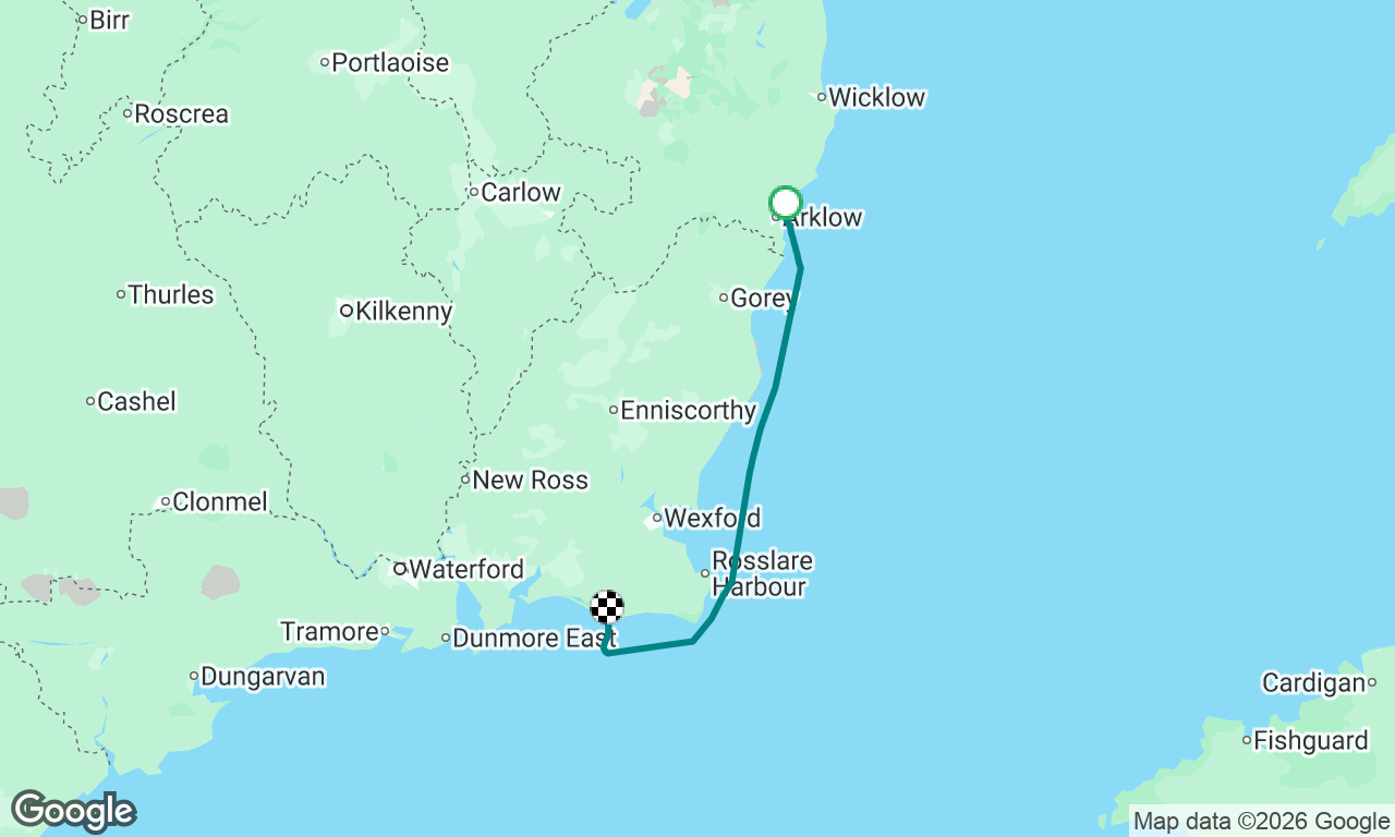 Arklow to Kilmore Quay