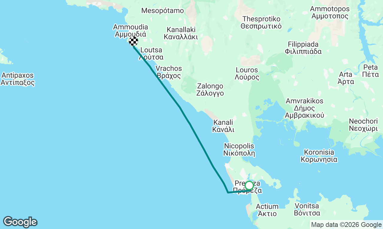 Voyage map