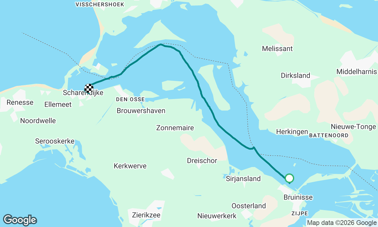 Bruinisse to Scharendijke with Finn