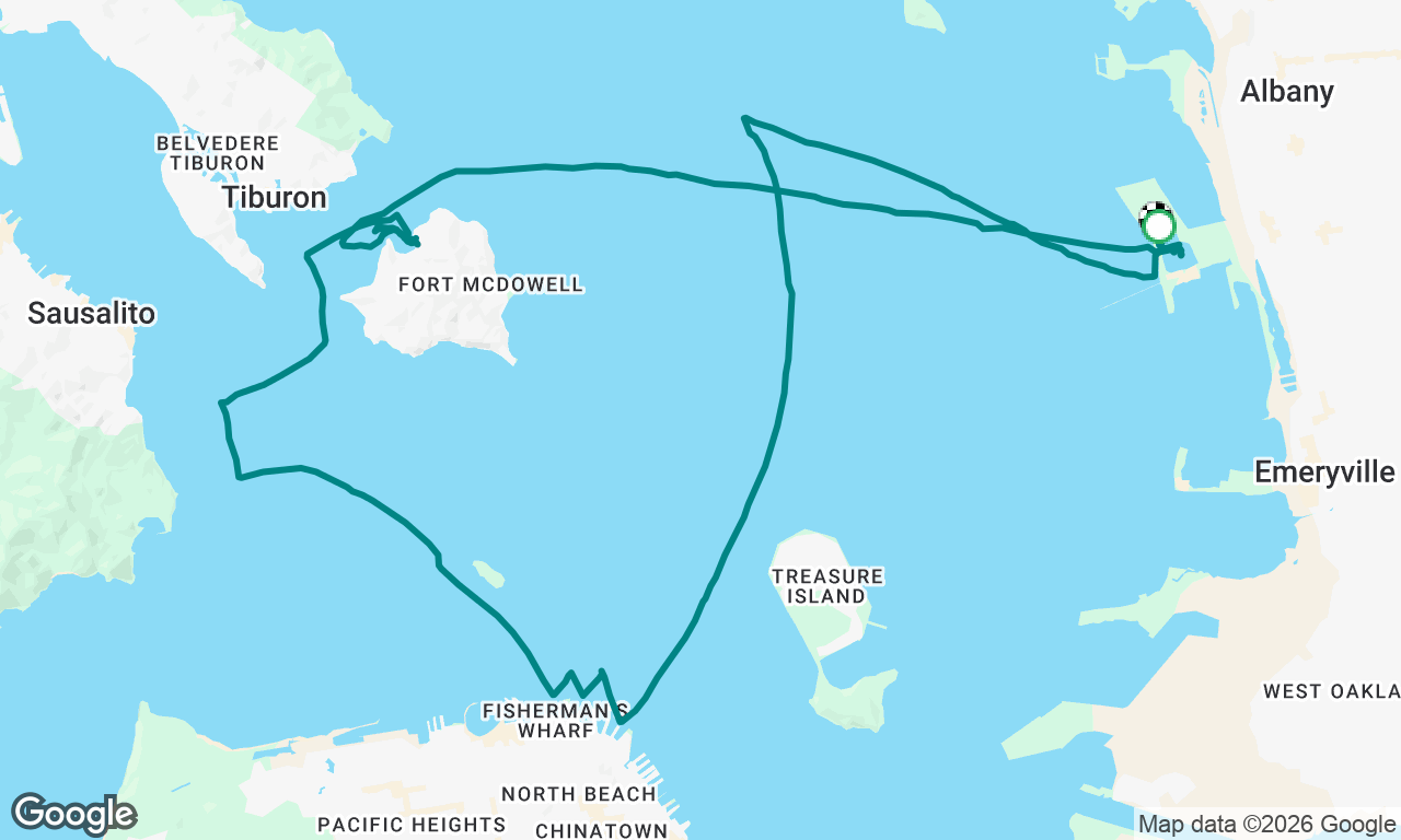 Voyage map