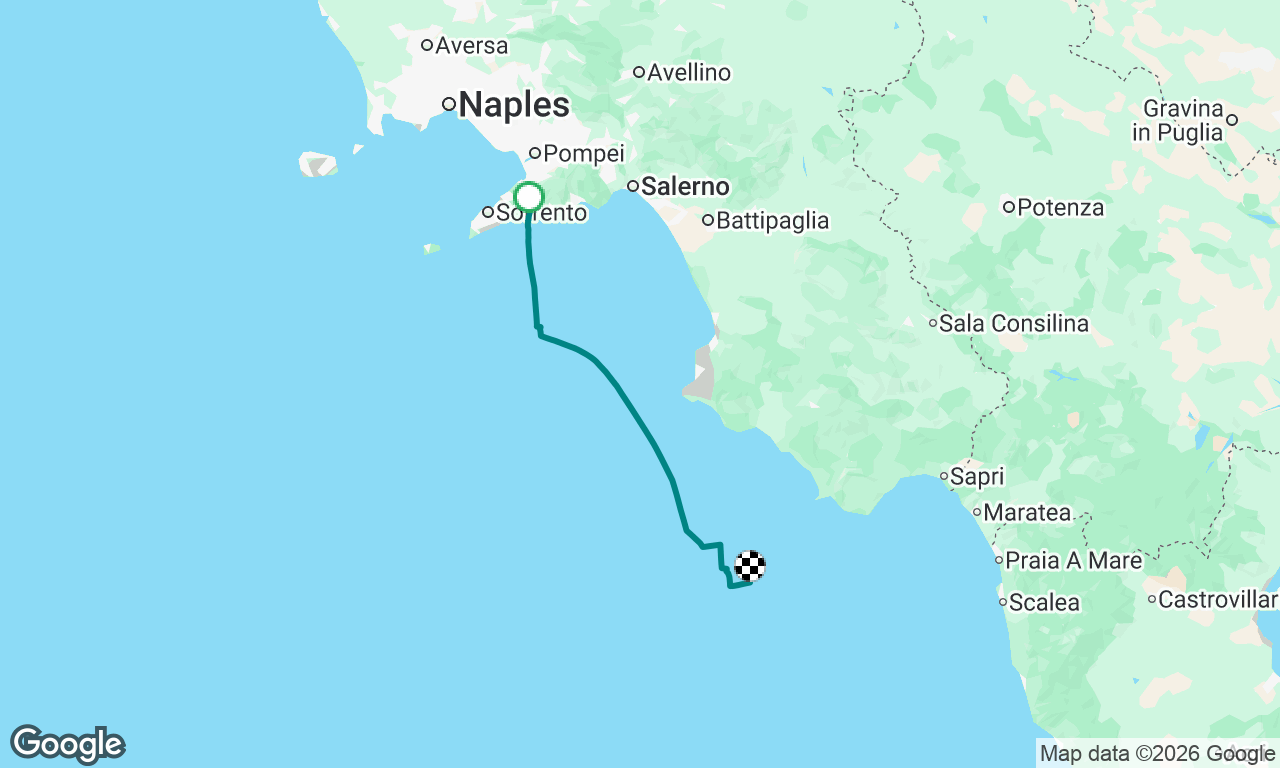 Voyage map