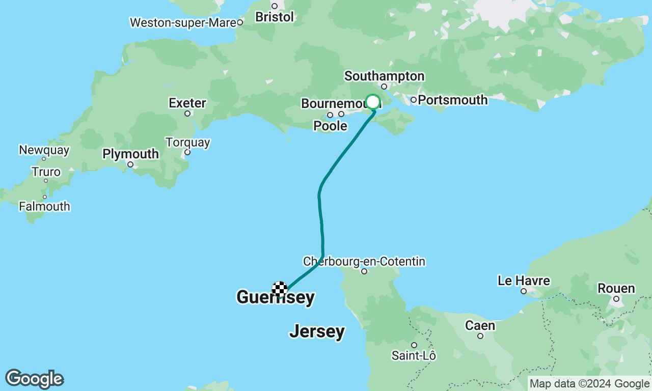 Lymington to Guernsey