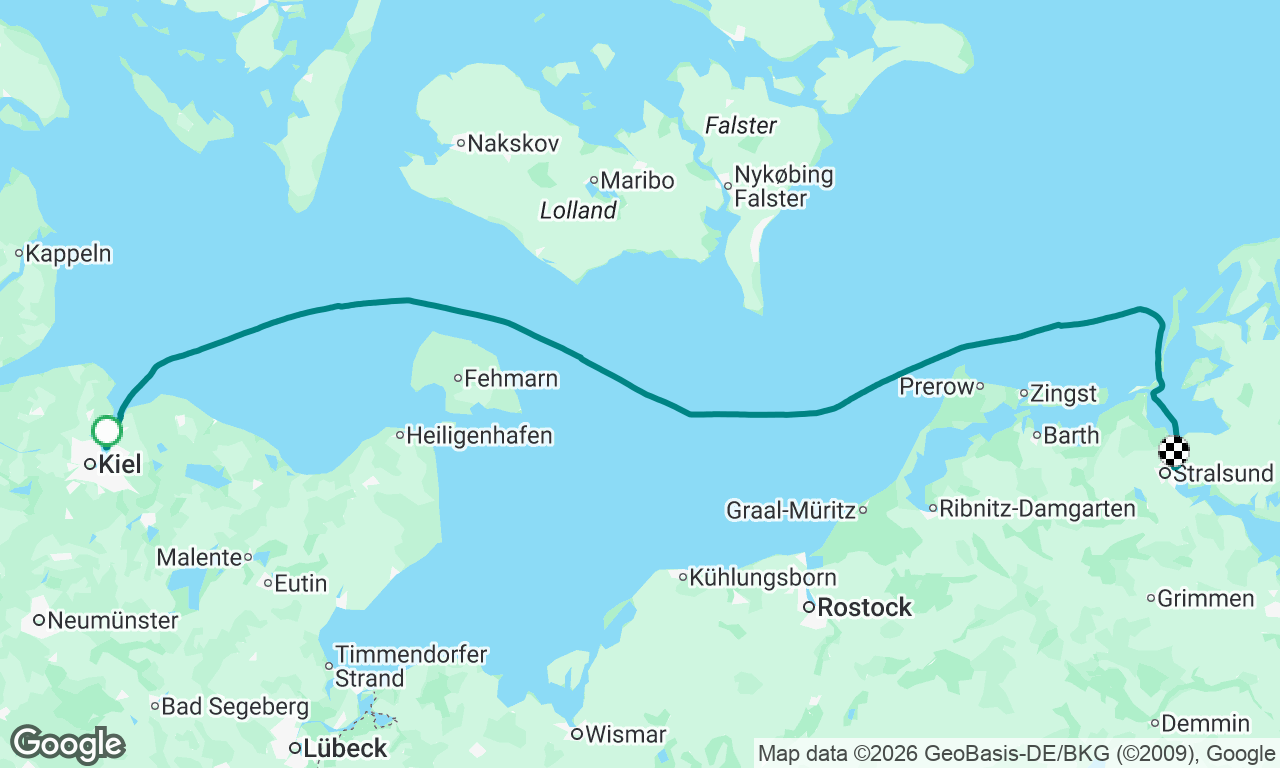Kiel - Stralsund