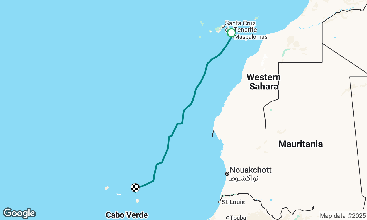 Arrivée a Sal, Capo Verde