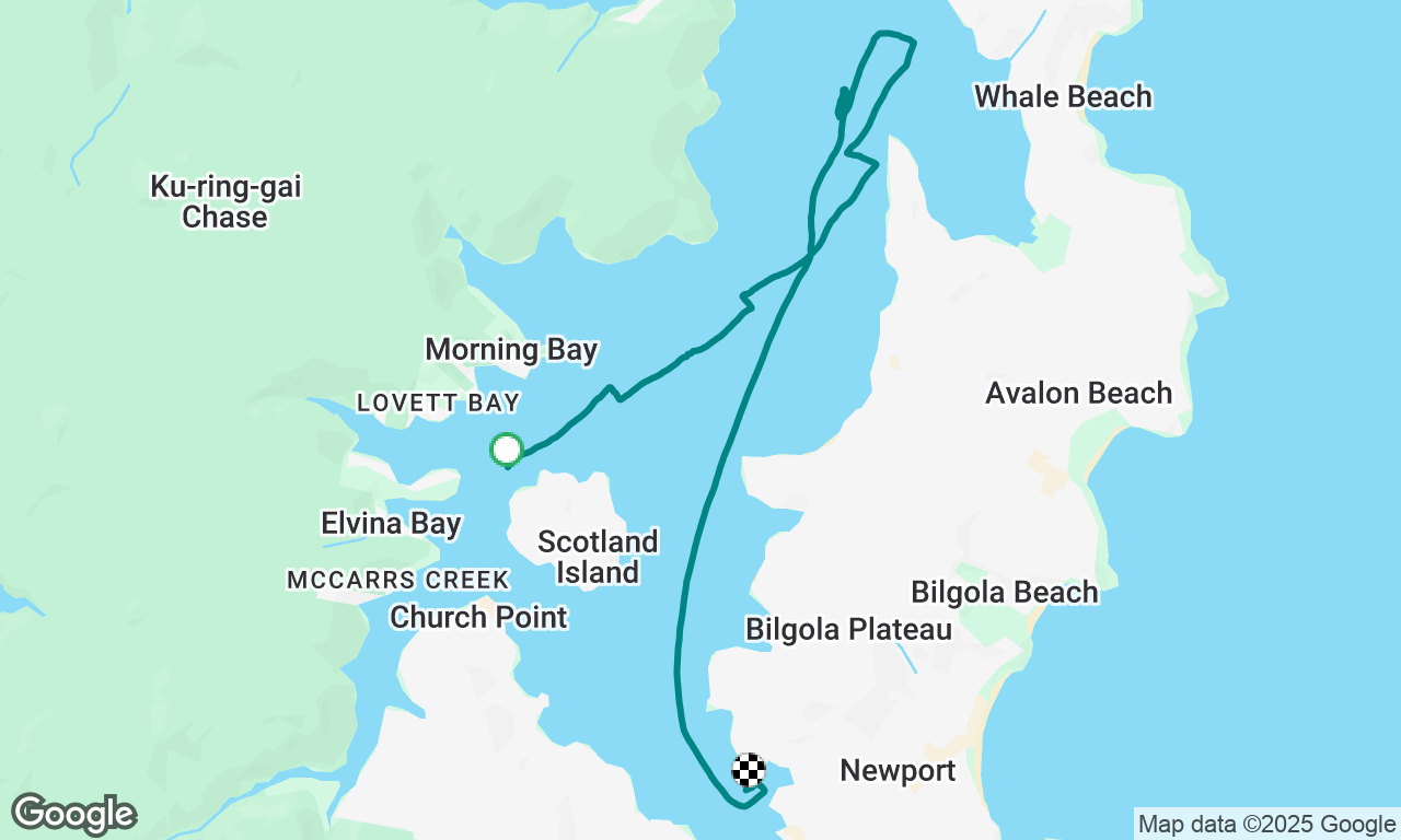 Short sail before haul out 