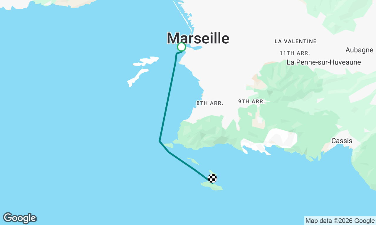 Marseille to Riou