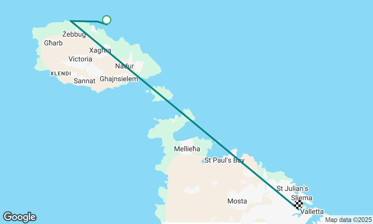Voyage map