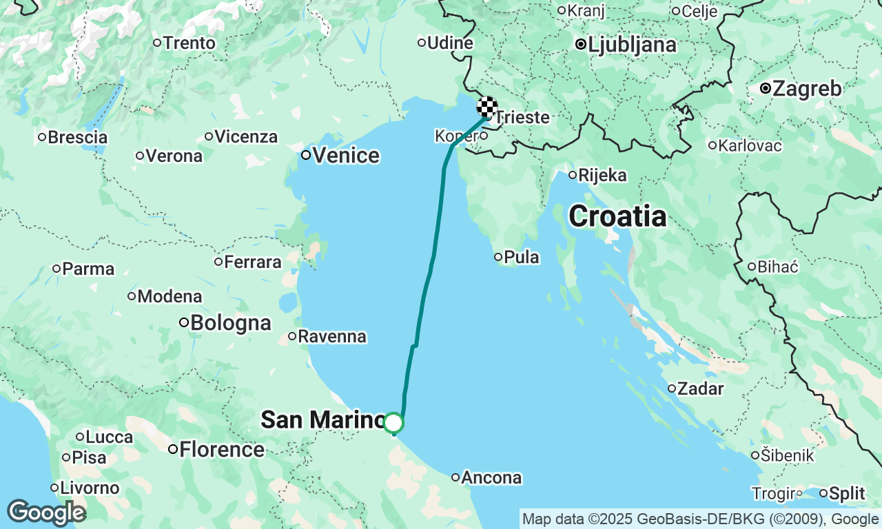 Moretta to Barcolana