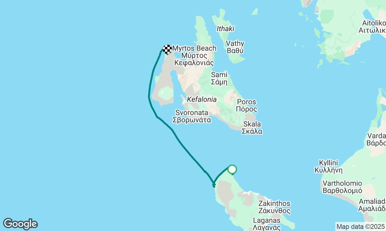 Voyage map